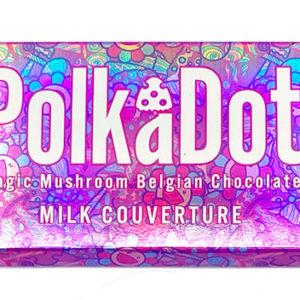 Polka Dot Mushroom Chocolate Milk Couverture